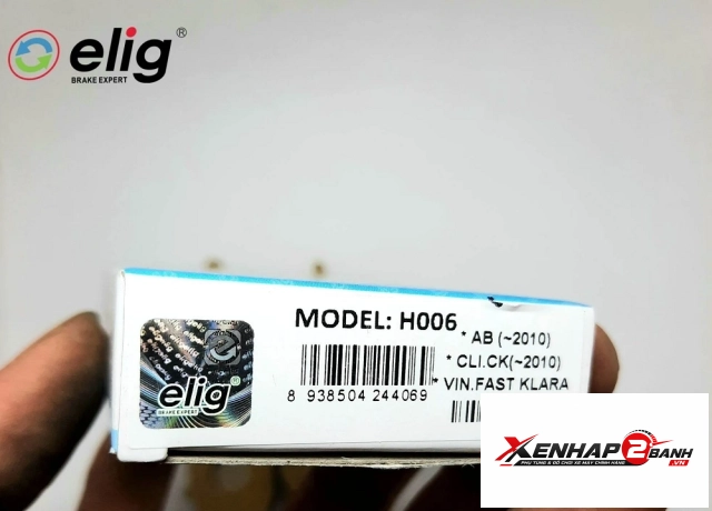 Bố thắng đĩa trước elig cho ab 110 click 110 - 2