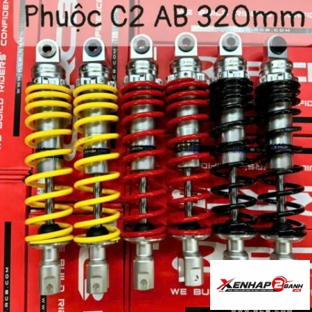 Phuộc RCB C2 cho AB 125-150 (các đời 2 val) chính hãng