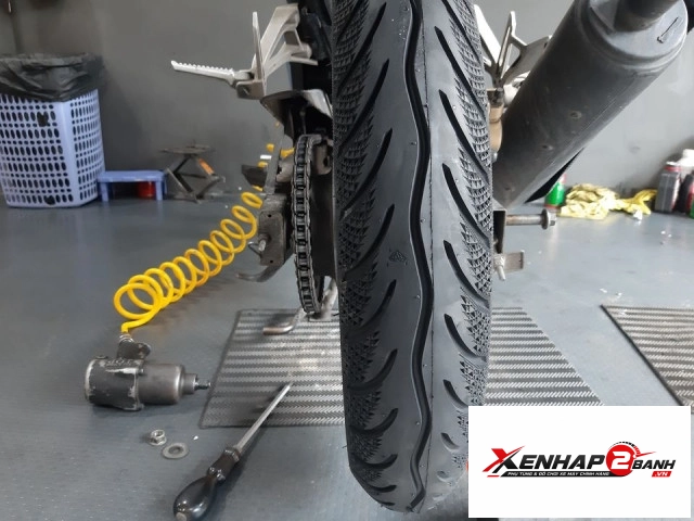 Vỏ maxxis 10070-17 gai kim cương 3d - 1