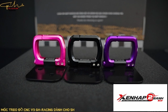 Móc treo đồ gh racing v3 cho honda sh - 2