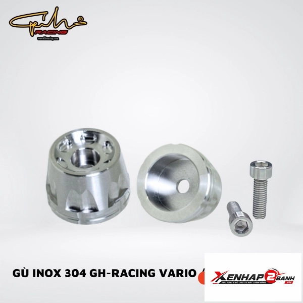 Gù inox gh racing cho honda ab 160 vario - 1
