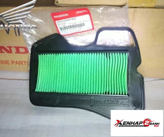 Lọc gió zin cho wave s110 rsx 110 blade 110 alpha 110 binh xăng con - 4