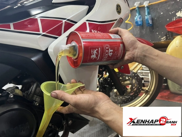 Nhớt wolver racing synthetic 10w40 1l - 3