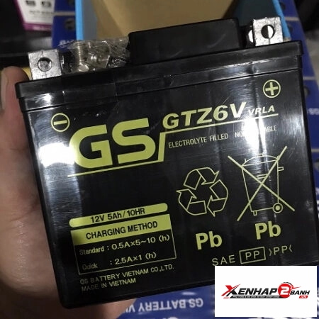 Bình ắc quy GS GTZ6V