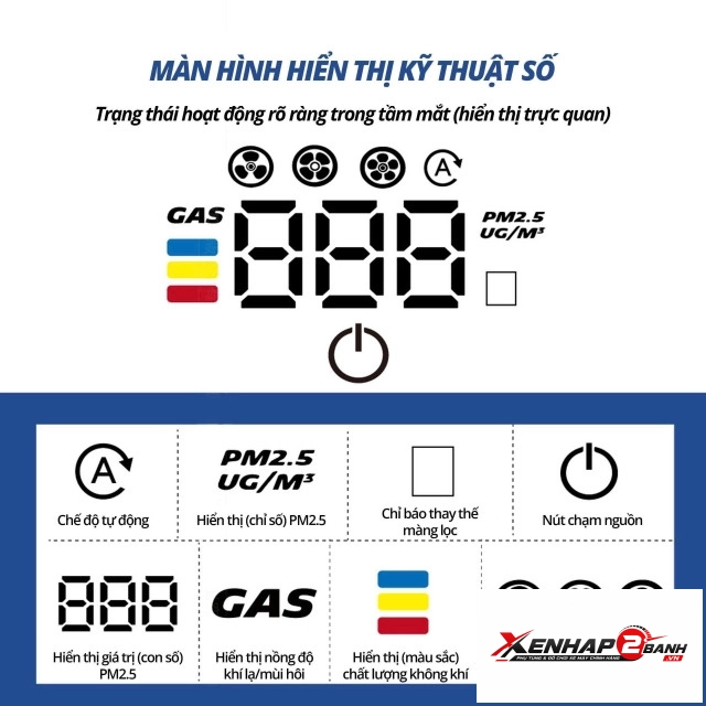 Máy lọc không khí michelin ml79 cho ô tô - 5