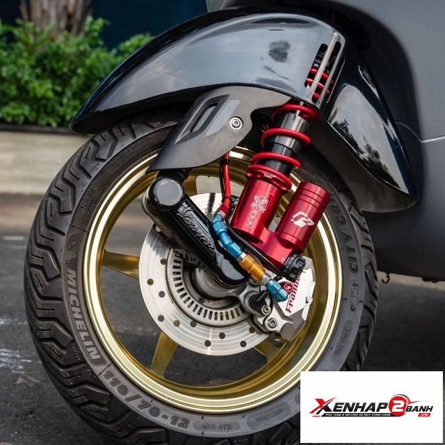 Phuộc profender x series trước sau cho vespa - 6
