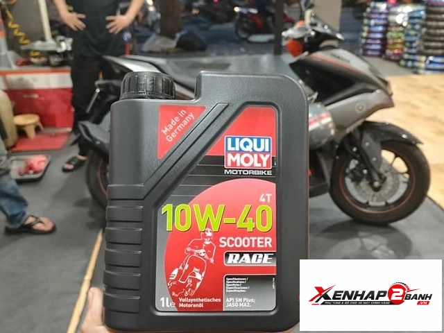 Nhớt liqui moly scooter race 10w40 1l - 2