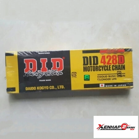 Sên vàng DID 9 ly 428D 122 mắc chính hãng