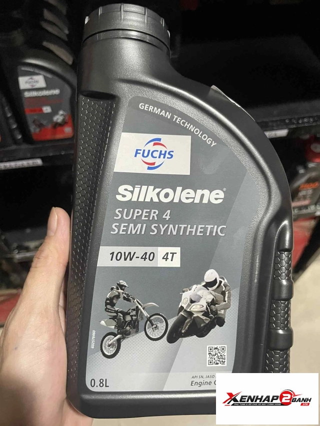 Nhớt fuchs silkolene super 4 10w40 08l - 1
