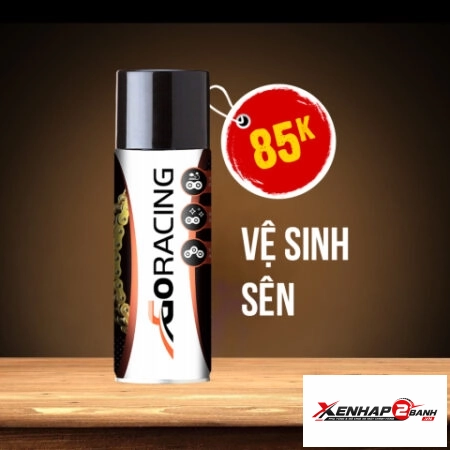 Chai xịt vệ sinh sên GoRacing