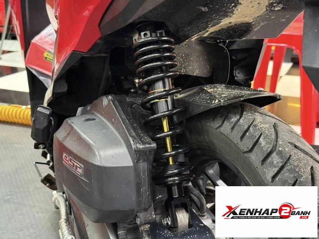 Phuộc rcb c2 đen ty vàng cho honda vario click chính hãng - 2