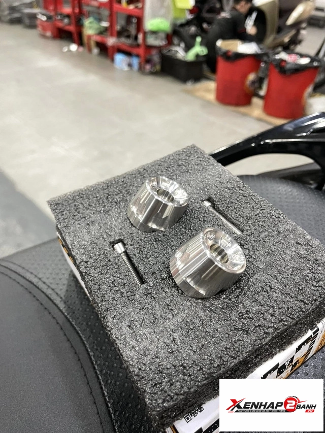 Gù inox gh racing cho honda ab 160 vario - 4