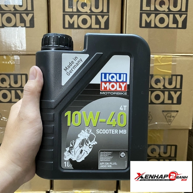 Nhớt liqui moly motorbike scooter 10w40 1l - 1