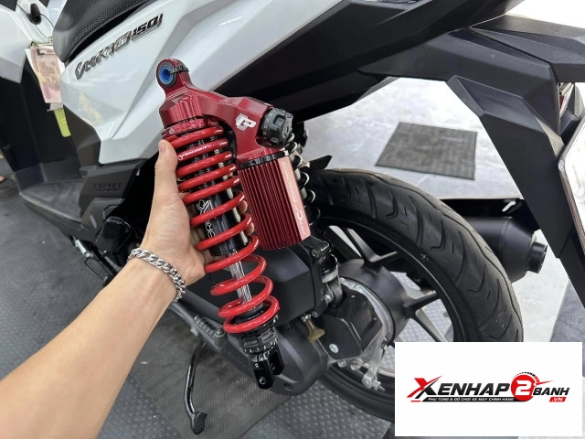 Phuộc profender x series cho vario 125150 cao 330mm chính hãng - 4