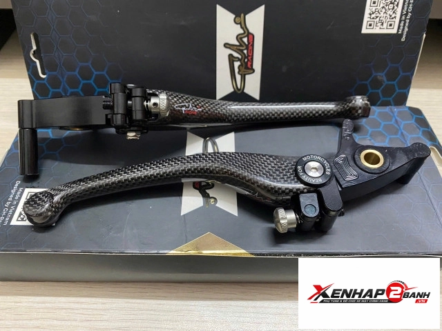 Tay thắng carbon cho honda sh 2 thắng đĩa sh 125150i sh300i sh350i - 2
