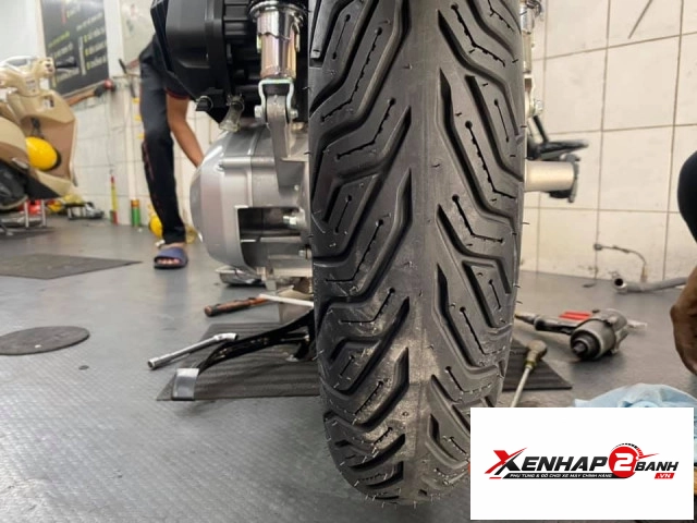 Vỏ michelin city grip 2 size 12080-16 - 4