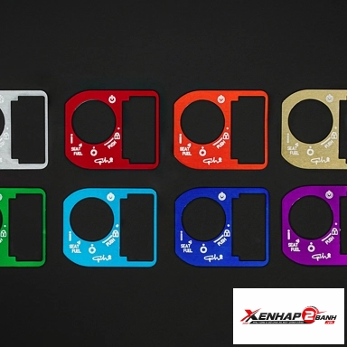 Miếng dán ổ khoá smartkey GH Racing nhôm CNC