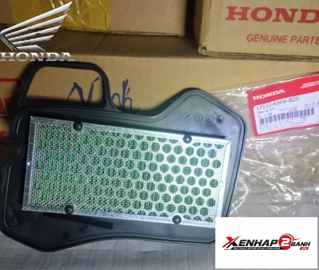 Lọc gió zin cho wave s110 rsx 110 blade 110 alpha 110 binh xăng con - 3