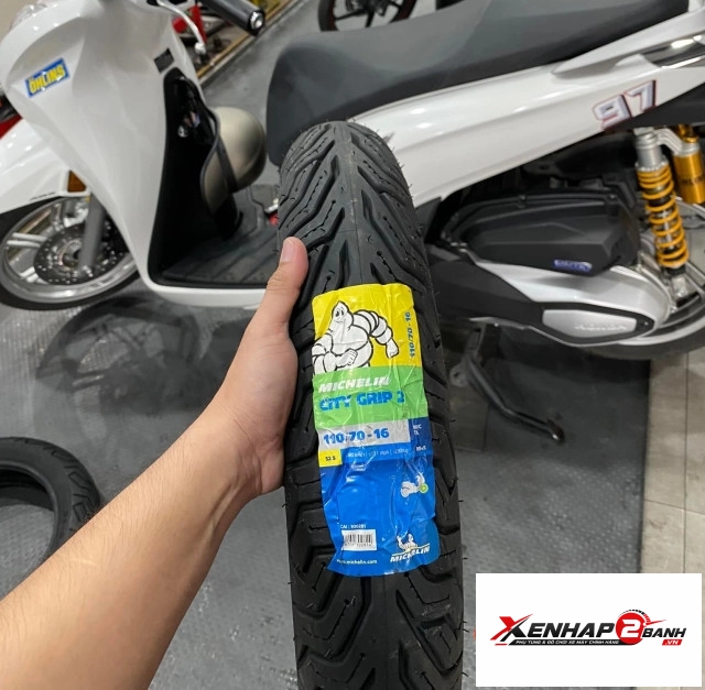 Vỏ michelin city grip 2 size 11070-16 - 3
