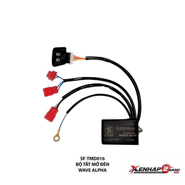 Bộ công tắc đèn sunfa cho honda wave a blade - 2