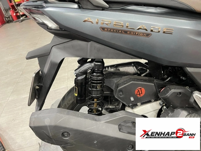 Phuộc rcb vd ty vàng cho honda ab 125160 mẫu 4val chính hãng - 4
