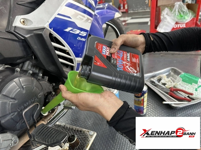 Nhớt liqui moly 4t synth 10w40 street race 1l - 4
