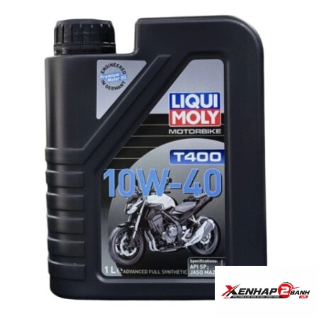 Nhớt Liqui Moly Motorbike T400 10W40 1L