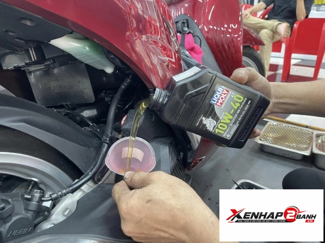 Nhớt liqui scooter formula 10w40 08l - 2
