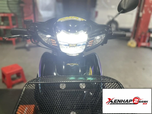 Đèn led 2 tầng zhipat sportline cho wave s 110 rs 110 rsx 110i rsx at blade 110 - 5