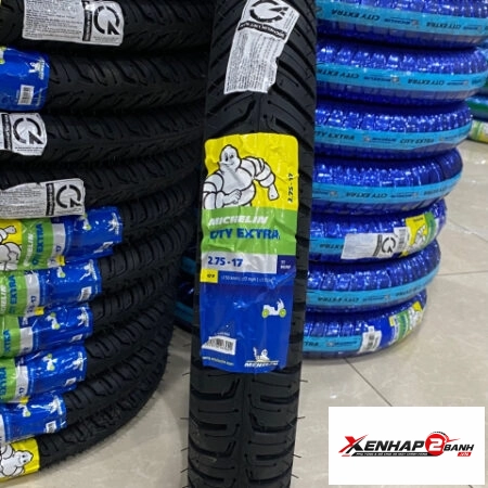 Vỏ có ruột Michelin City Extra 2.75-17 47P