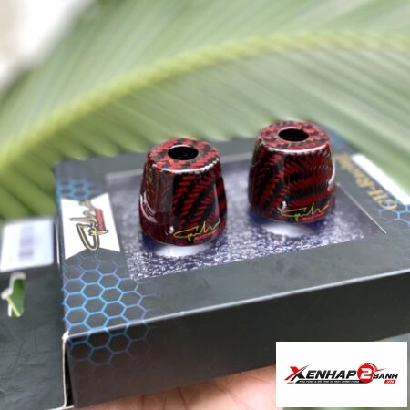 Gù Carbon fiber chống rung, đầm tay lái cho AB 160, Vario 160