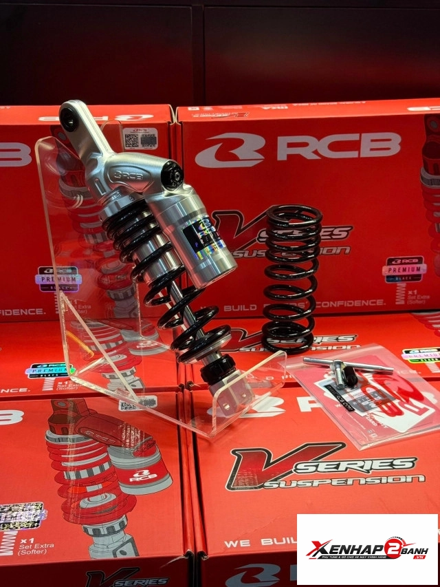Phuộc rcb vd crom cho vario 125150 click vision sh mode mio  scoopy beat - 3