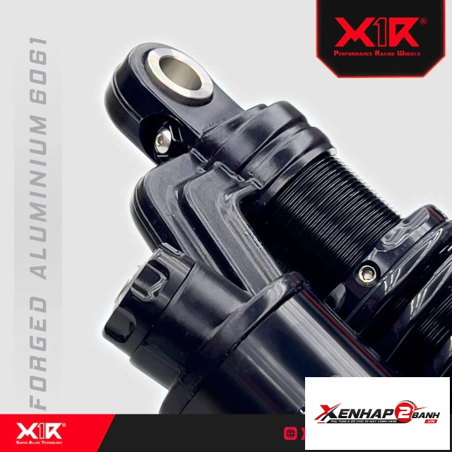 Phuộc x1r x plus ty vàng bình dầu cho air blade 2val chính hãng - 2
