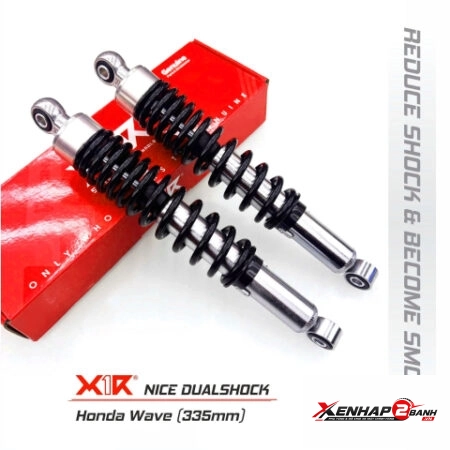 Phuộc X1R Nice màu đen mới cho Wave, Dream, Future chính hãng