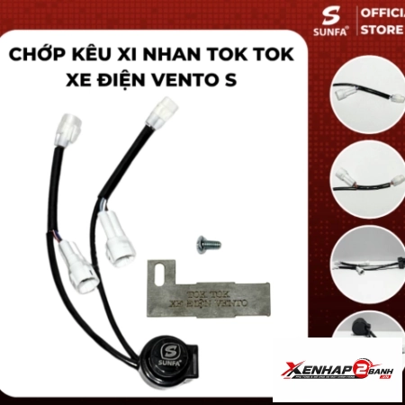 Cục chớp xinhan kêu tok tok Sunfa cho xe điện Vinfast Vento S