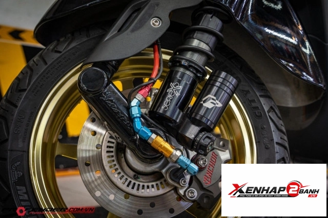 Phuộc profender x series trước sau cho vespa - 3