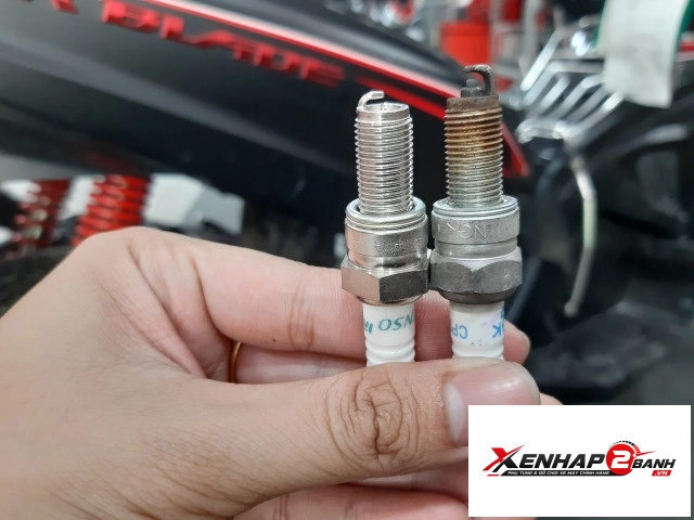 Bugi denso iu22 air blade pcx lead future wave sh mode vario - 4