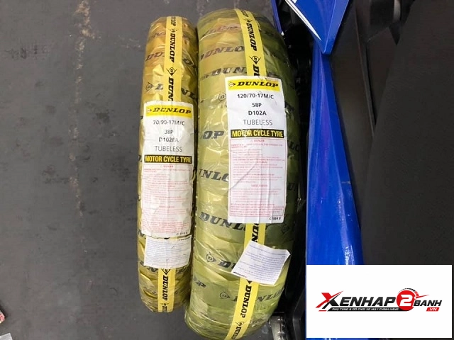 Lốp dunlop d102a 7090-17 - 12070-17 - 1