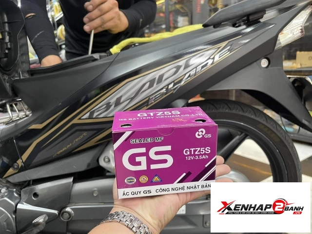 Bình ắc quy gs gtz5s - 4