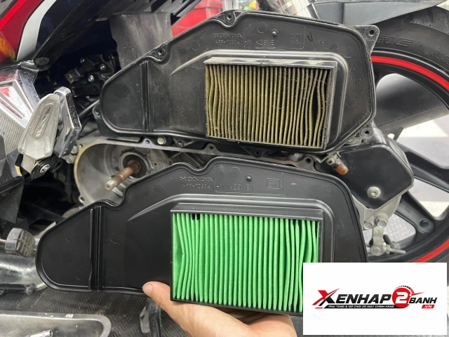Lọc gió zin ab 125150 vario sh mode pcx 125 click 125 2val - 3