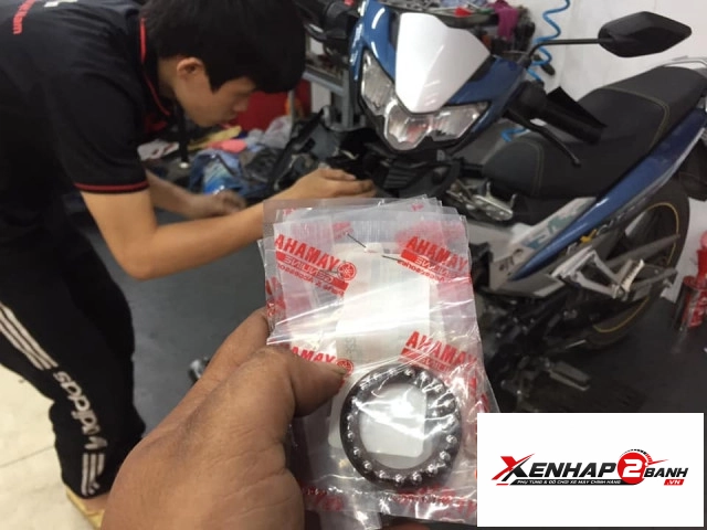 Thay chén cổ xe máy yamaha - 1