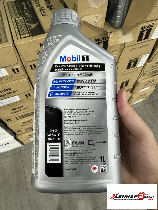 Nhớt mobil 1 5w30 1l - 2