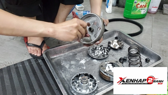 Gói bảo dưỡng xe tay ga tiêu chuẩn 10 bước - 7
