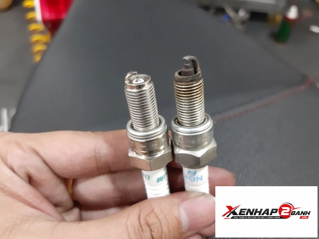 Bugi denso iu22 air blade pcx lead future wave sh mode vario - 7