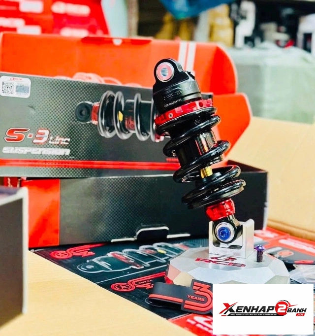 Phuộc rcb s3 cho exciter 135 bản kỷ niệm 30 năm chính hãng - 1
