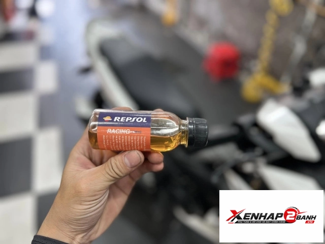 Nhớt chiết lẻ repsol racing 10w40 100ml - 3