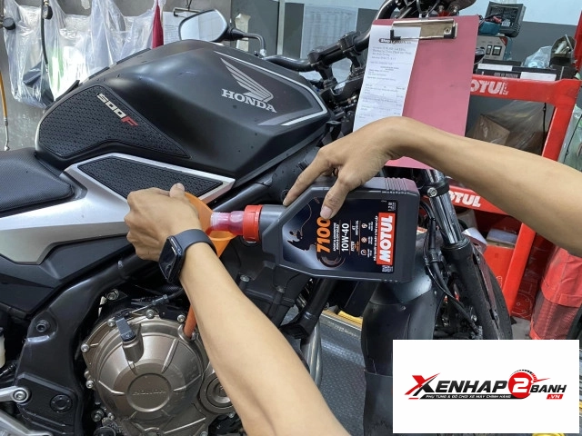 Nhớt motul 7100 10w40 1l2 - 5
