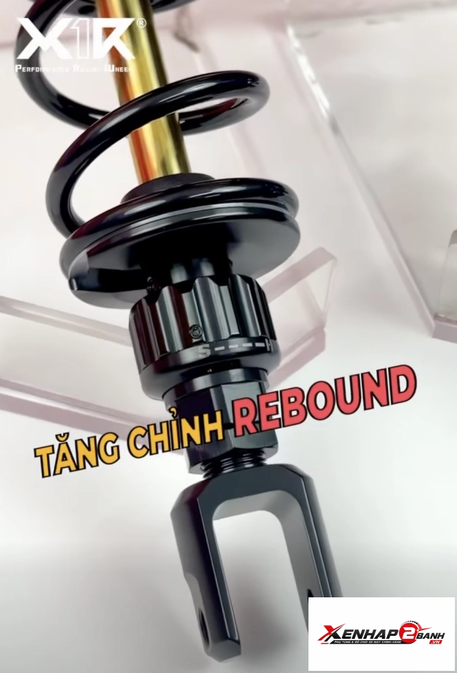 Phuộc x1r x pro bình dầu ty vàng cho datbike chính hãng - 2