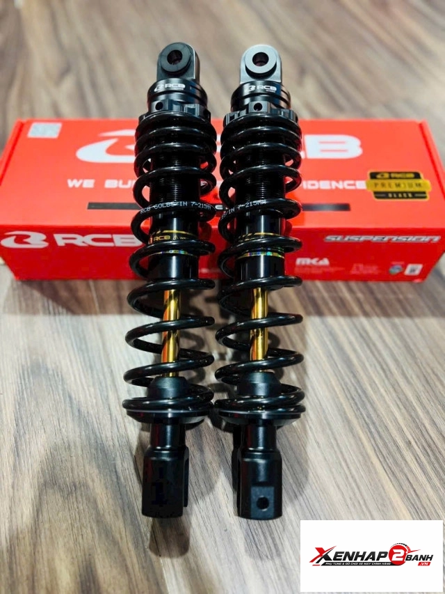 Phuộc rcb c2 đen ty vàng cho honda air blade chính hãng - 1