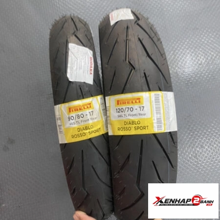 Lốp Pirelli Diablo Rosso Sport (90/80-17 – 120/70-17)